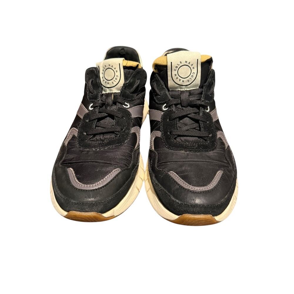 Cole Haan Zerogrand Shoes Women’s Size 8.5 B Black Leather Walking Sneakers - Picture 4 of 9